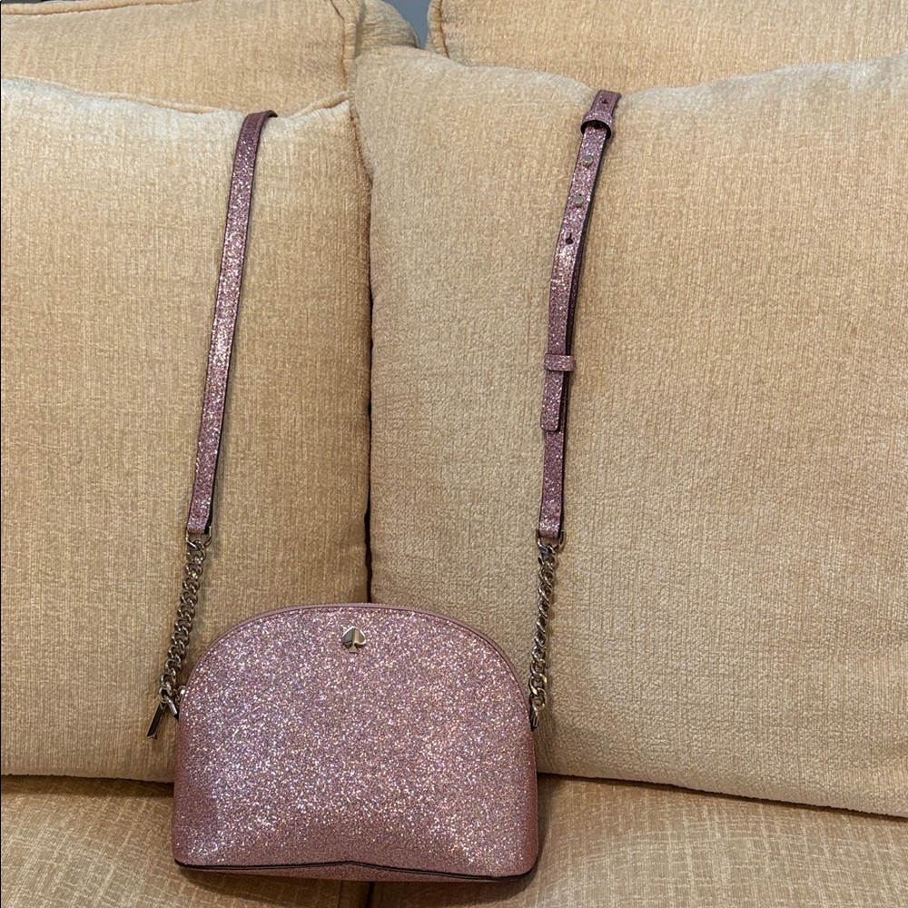 Kate Spade Sparkling Pink Crossbody Bag - Picture 12 of 12